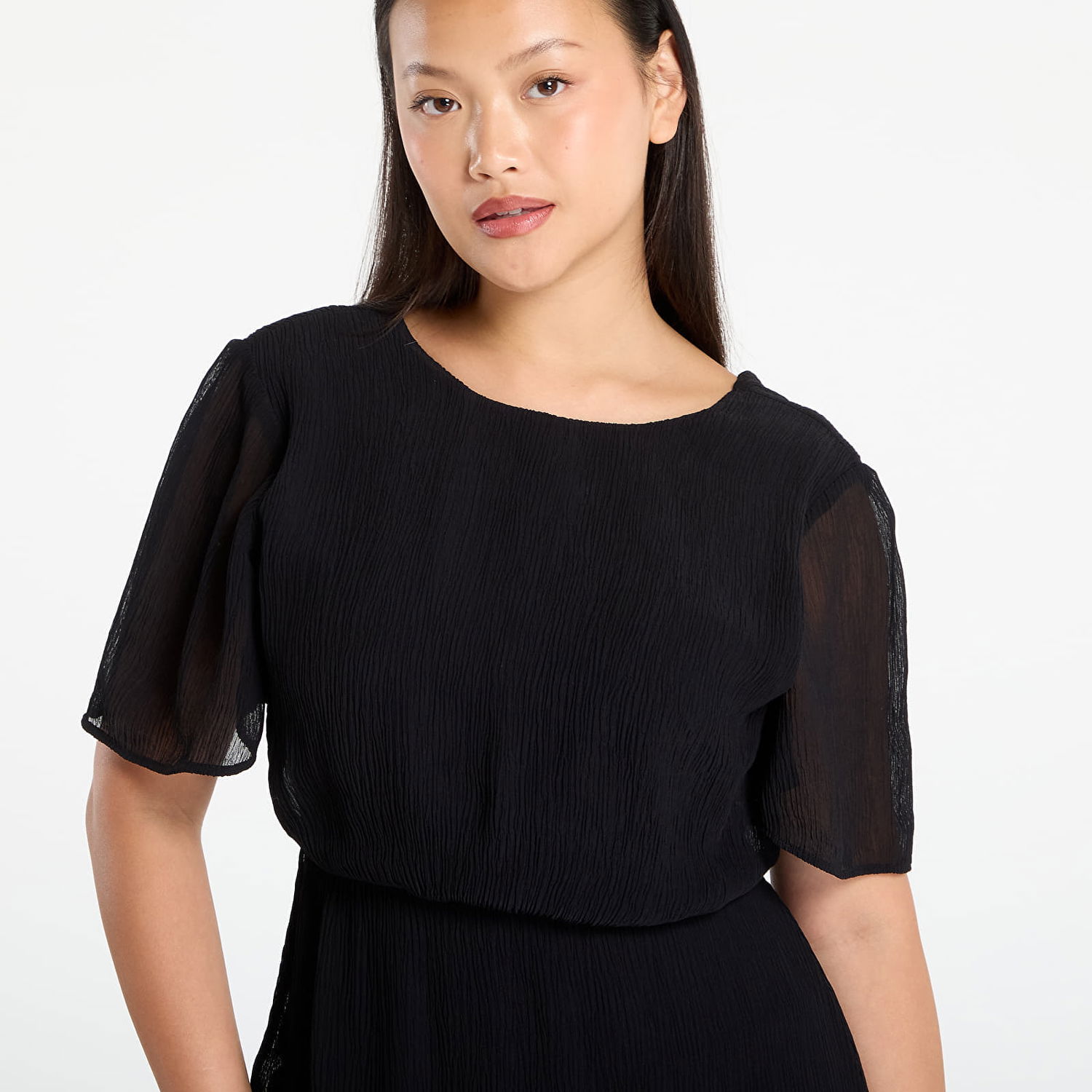 Šaty Samsoe Samsoe Samsøe Samsøe Salucindy Sheer Maxi Dress Čierna | F25300067_CLR000021, 1