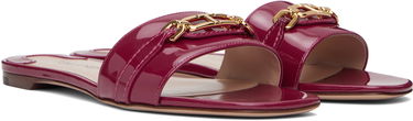 Starostlivosť o obuv Tom Ford TOM FORD Patent Leather Buckle Slides Fialová | W3526-LCL072G, 3