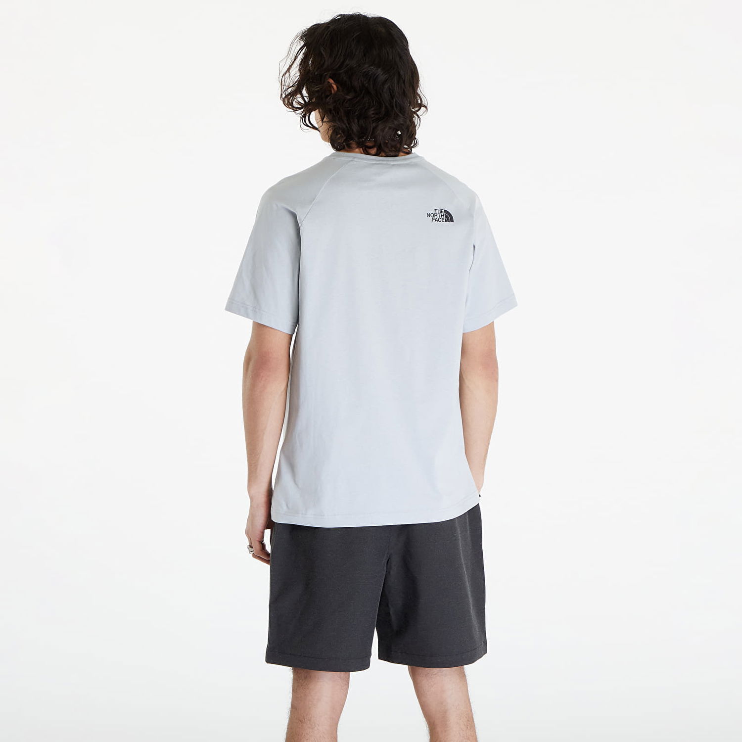 Tričko The North Face Raglan Redbox Tee High Rise Grey Šedá | NF0A87NJA0M1, 1