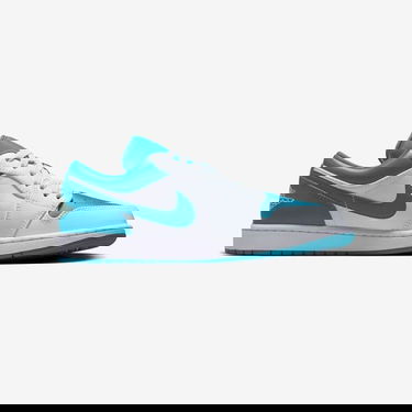 Tenisky a topánky Jordan Air Jordan 1 Low "Aquatone" Modrá | 553558-174, 1