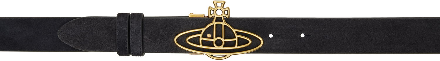 Opasok Vivienne Westwood Thin Line Orb Belt Čierna | 8201007NW-L003L-, 0