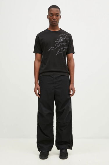 Tričko Maharishi Sparse Bonsai T-Shirt Čierna | 5339-BLK, 4