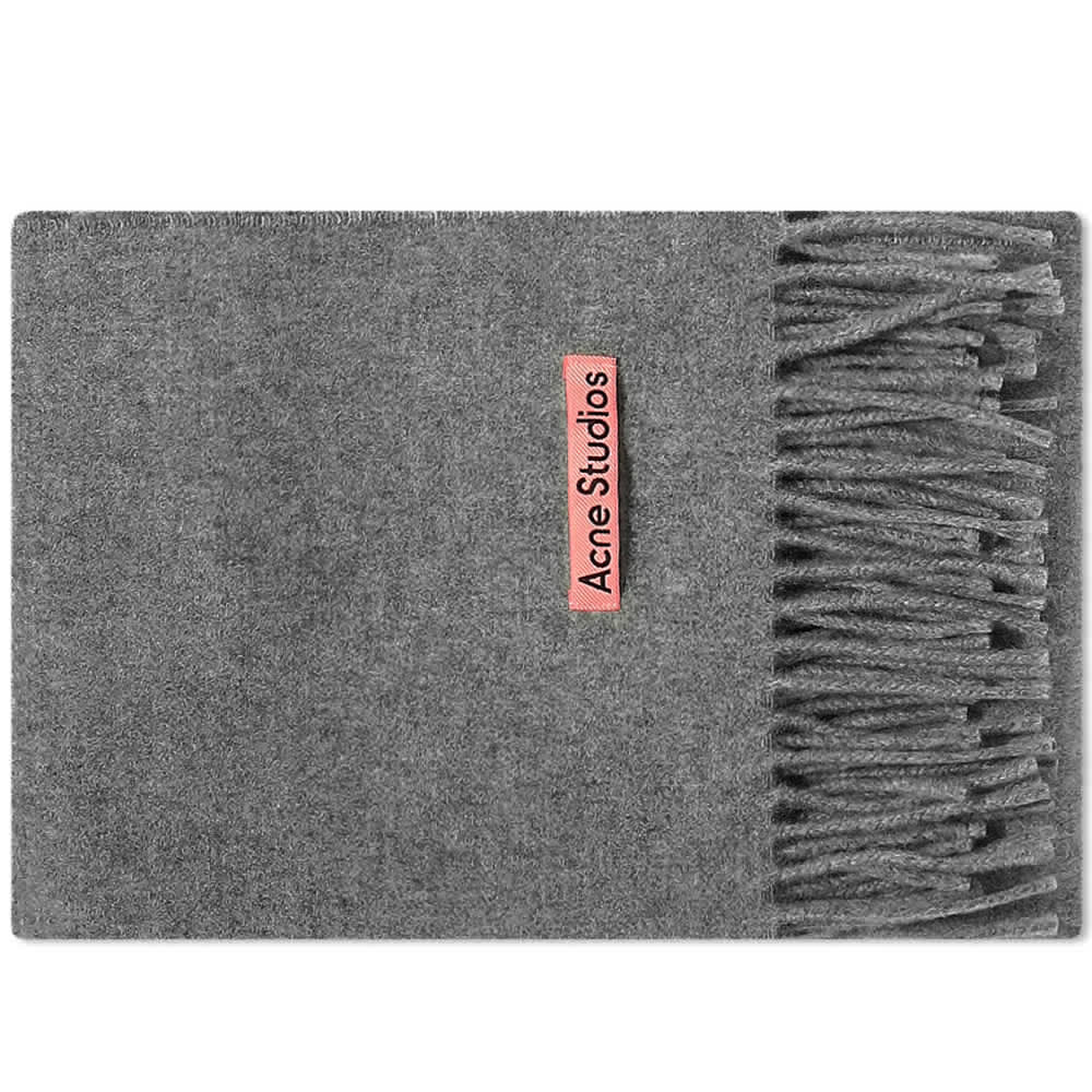 Šál Acne Studios Canada Narrow New Scarf Grey Melange Šedá | CA0210-990, 0