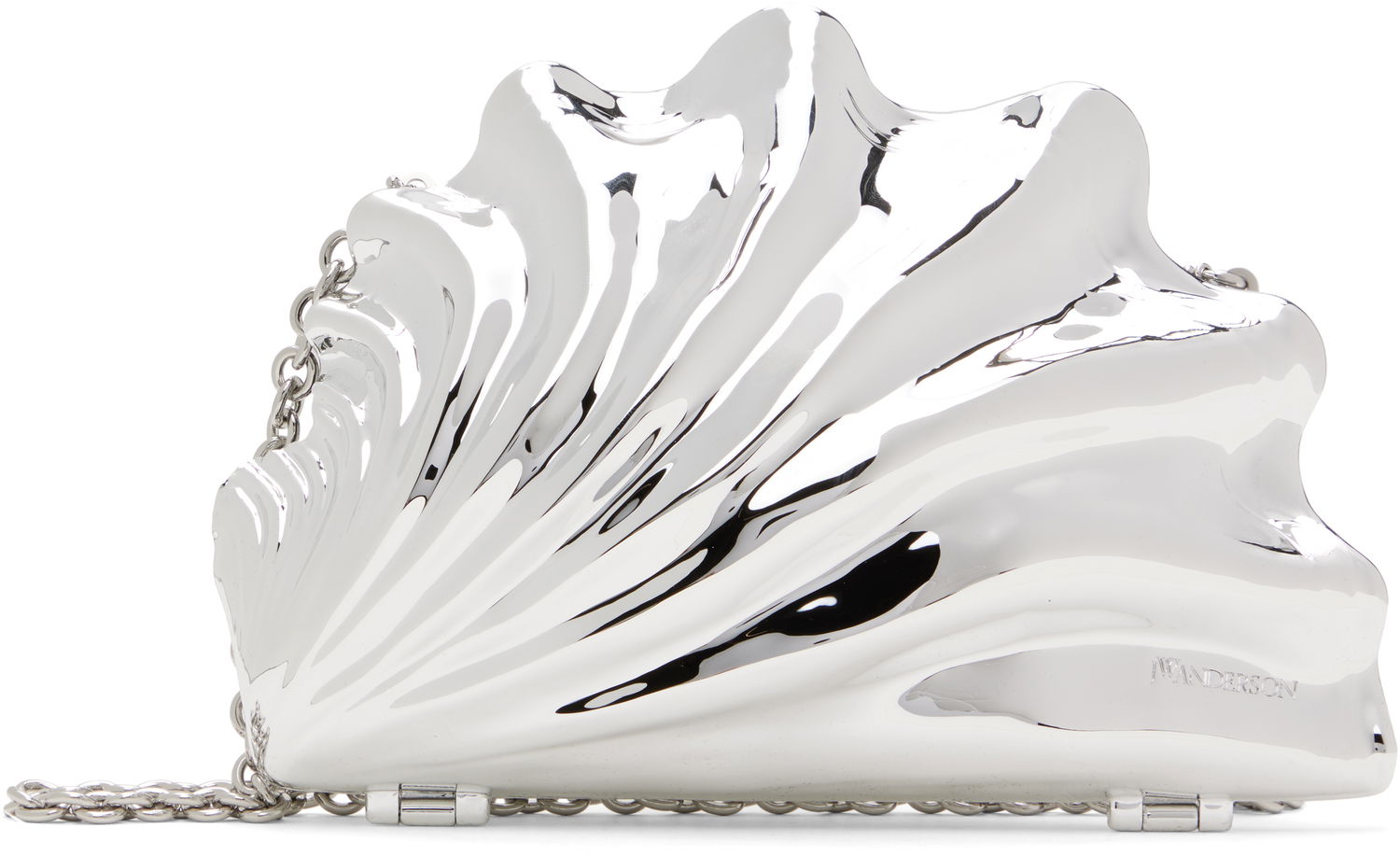 Kabelka JW Anderson JW Anderson Shell Clutch Metalická | HB0735-FA0456, 0
