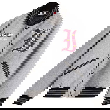 Bunda BBC IceCream Mascot Varsity Jacket Šedá | IC25402-GRY, 1