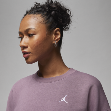 Mikina Jordan Brooklyn Fleece Crew-Neck Fialová | FN4491-508, 4