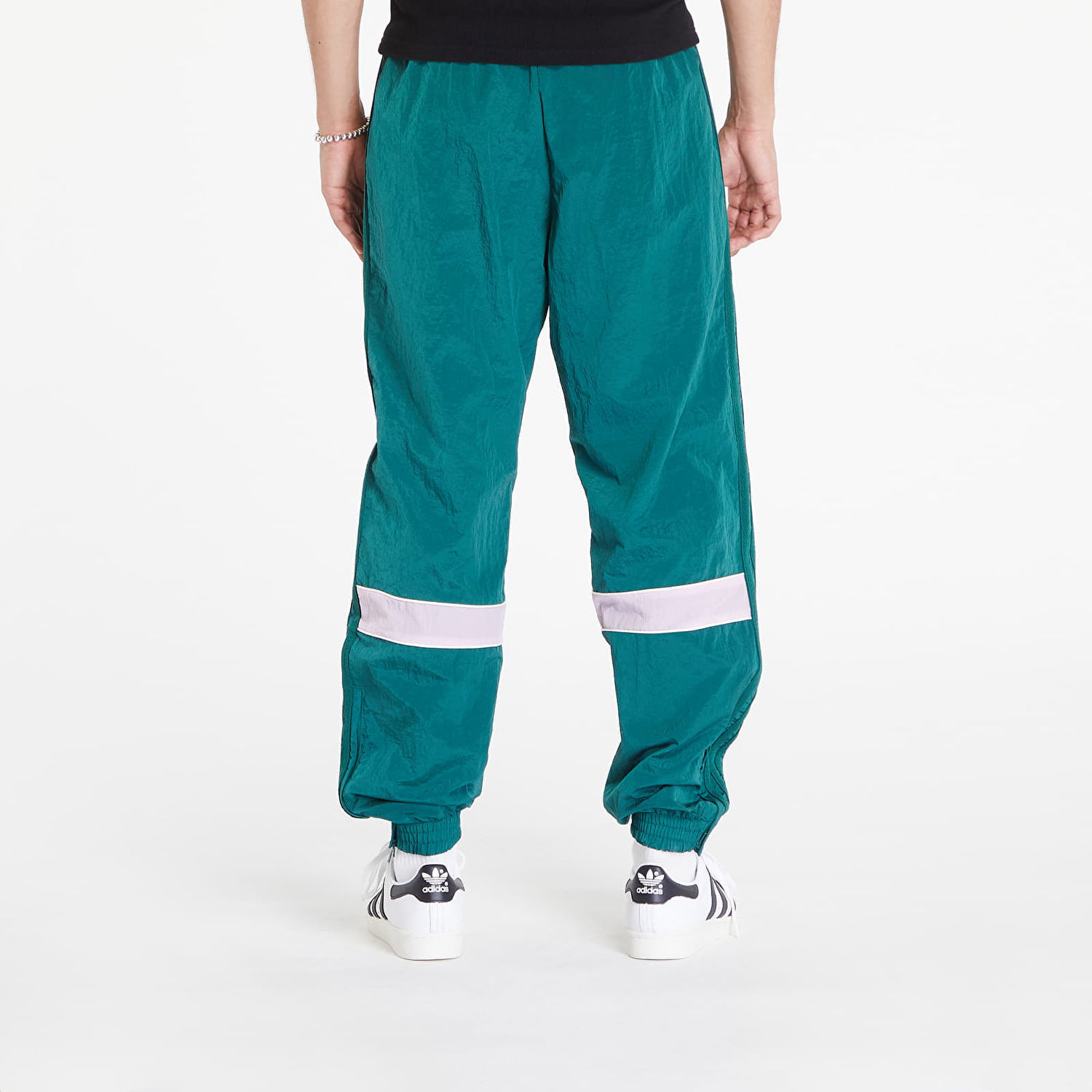Tepláky adidas Originals 80S Woven Track Pants Collegiate Green Zelené | JC6519, 1