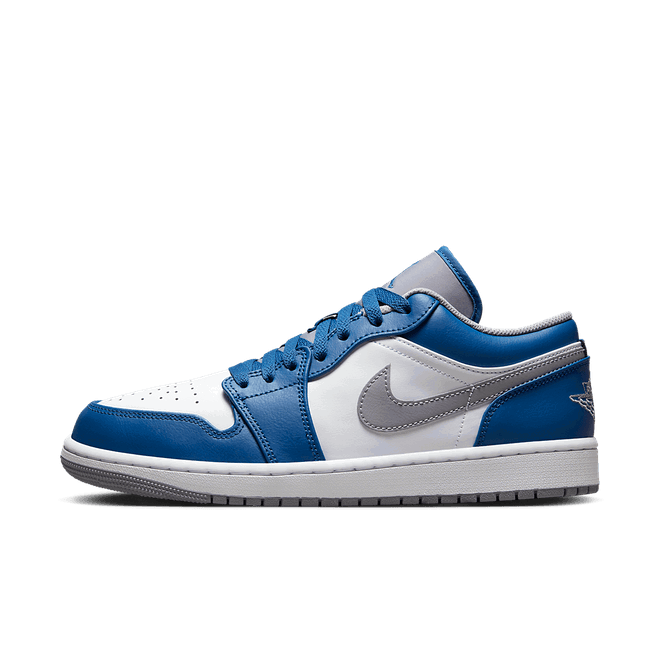 Tenisky a topánky Jordan Air Jordan 1 Low "True Blue Cement" Modrá | 553558-412, 0