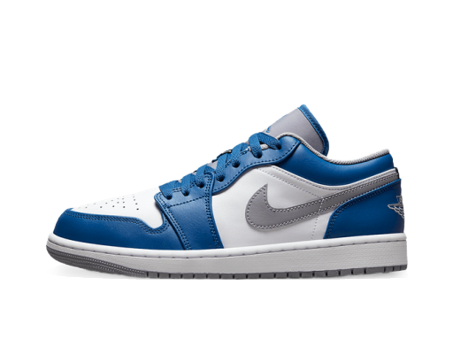 Air Jordan 1 Low "True Blue Cement"