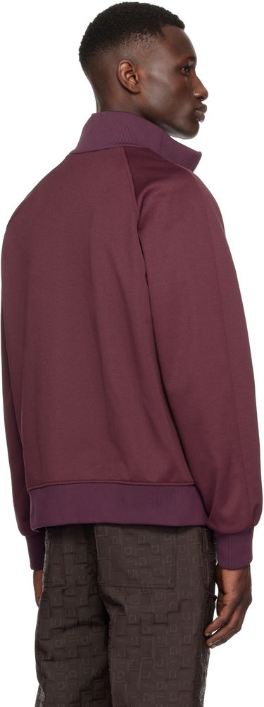 Bomber bunda FERRAGAMO Ferragamo Sporty Zip Up Track Jacket Vínová | 780780, 2
