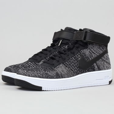 Tenisky a topánky Nike Air Force 1 Ultra Flyknit Mid Čierna | 817420-004, 0