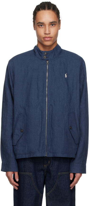 Bomber bunda Polo by Ralph Lauren Ralph Lauren 'The Bedford' Reversible Jacket Navy | 710962187002, 0