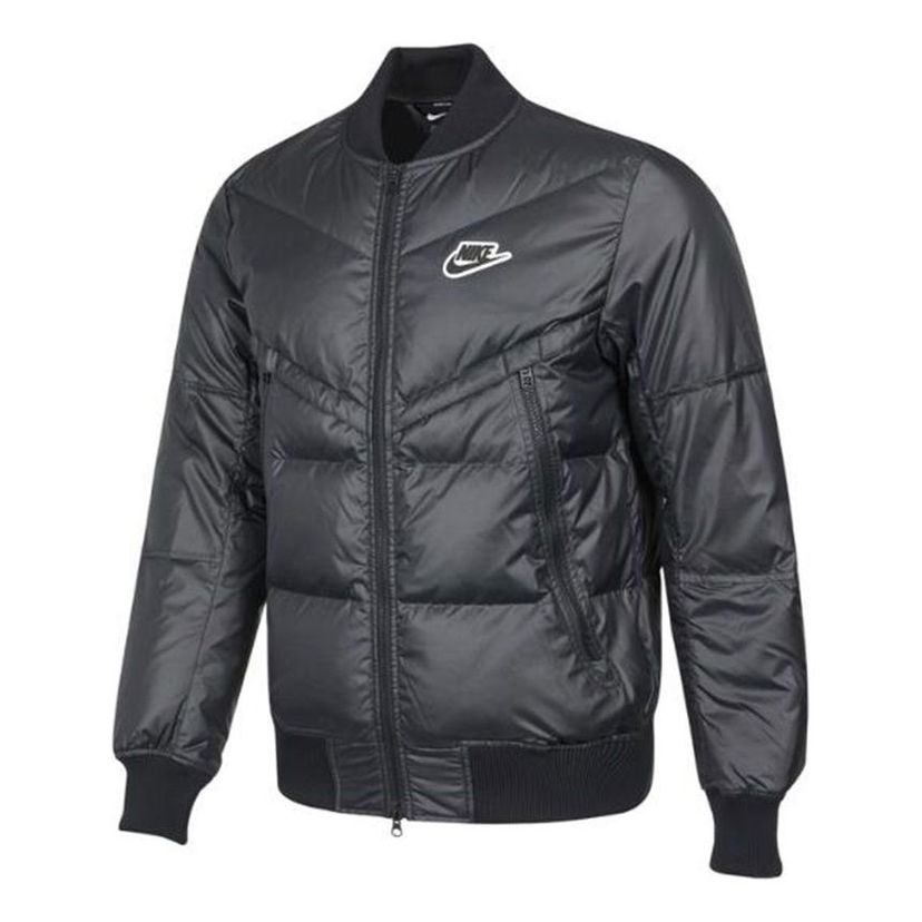 Bomber bunda Nike Sportswear Down-Fill Windrunner Jacket Čierna | DJ0430-010