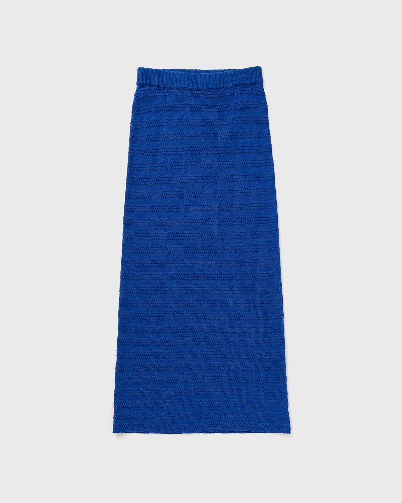 Sukňa American Vintage NYAMA SKIRT Modrá | NYA13AE24-BLEU-ROI