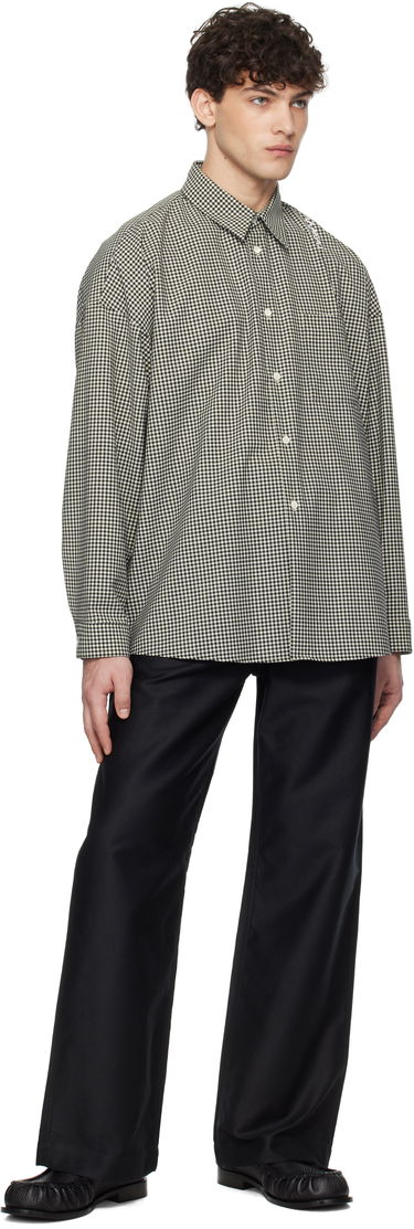 Košeľa Marni Marni Checked Wool Shirt Béžová | CUMU0061S5 UTP787, 3