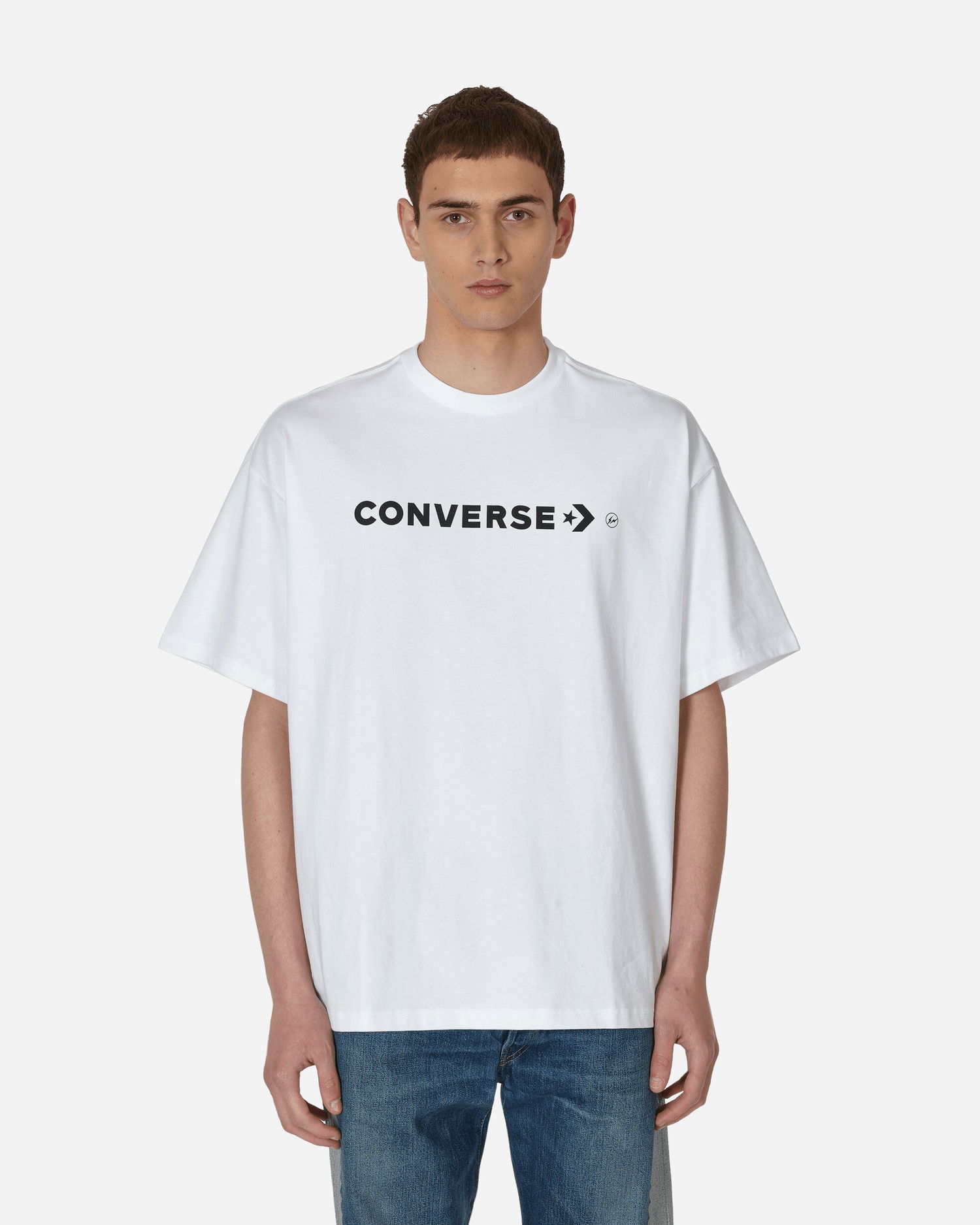 Tričko Converse x FRGMT T-Shirt Biela | 10025970-A01, 0