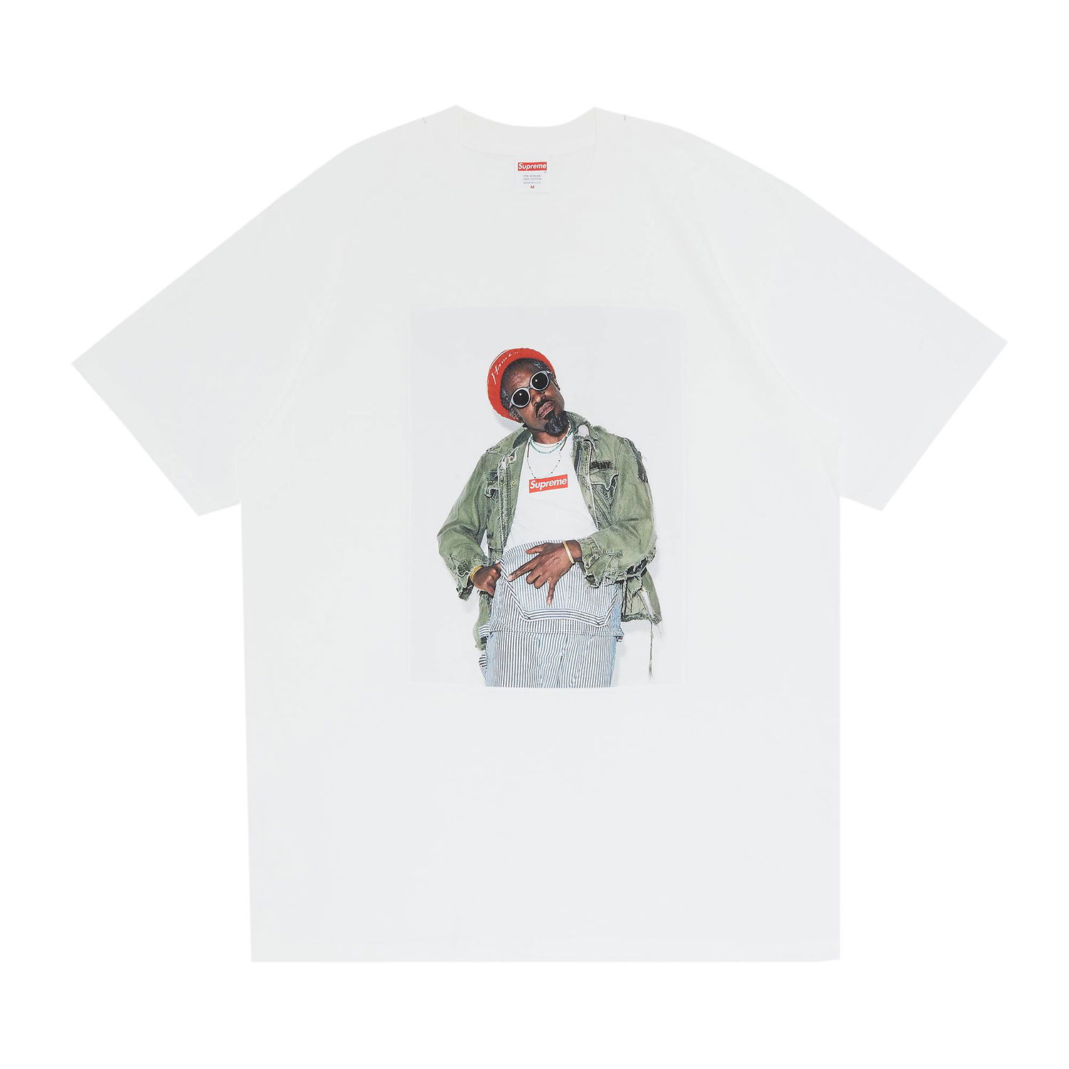 Tričko Supreme André 3000 Tee Biela | FW22T51 WHITE, 1