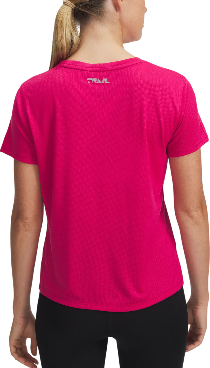 Tričko Under Armour Trail Run Short Sleeve T-Shirt Ružová | 1389606-681, 1