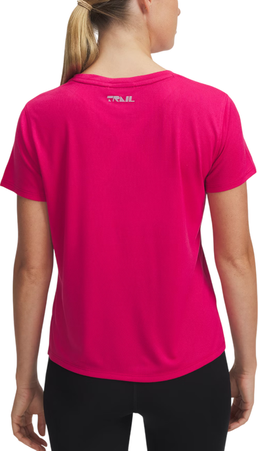 Tričko Under Armour Trail Run Short Sleeve T-Shirt Ružová | 1389606-681, 1