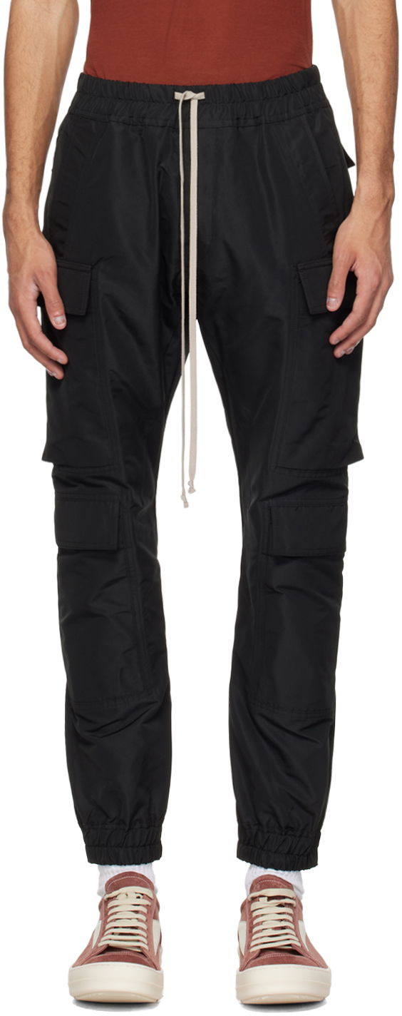 Cargo nohavice Rick Owens Mastodon Cargo Pants Čierna | RU01D3337 FK, 0