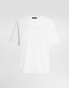 Embossed Logo Cotton T-shirt