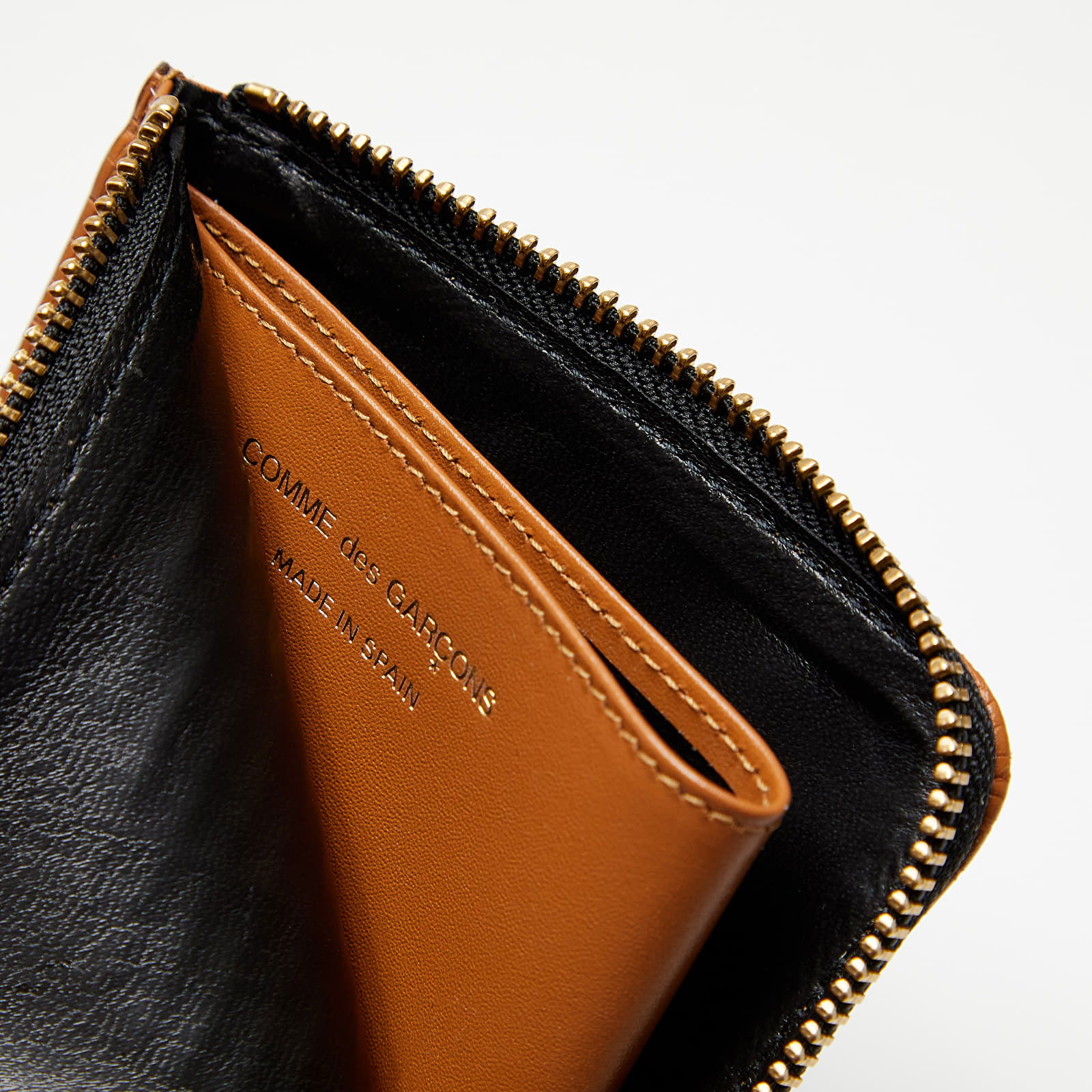 Brick Line Beig Wallet Brown