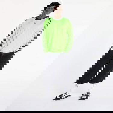 Tričko adidas Performance Adicolor Jacquard Long Sleeve Tee Zelené | JW5964, 3
