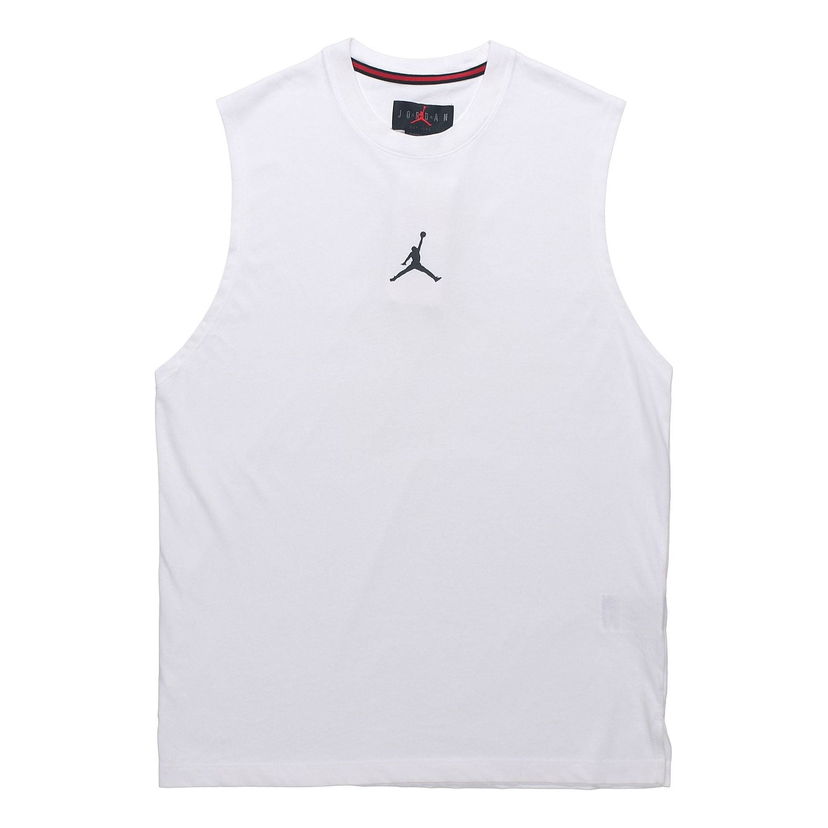 Tielko Jordan Jordan Training Knit Vest Biela | DC3237-100