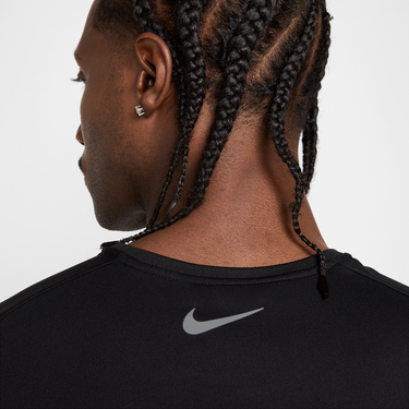 Tričko Nike Miler Flash Dri-FIT UV Short Sleeve Running T-Shirt Čierna | IB4127-010, 4