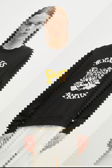 Mikina KENZO Kenzo x Verdy Tiger Head Appliqué Sweatshirt Čierna | FF58SW2394MF.99J, 0