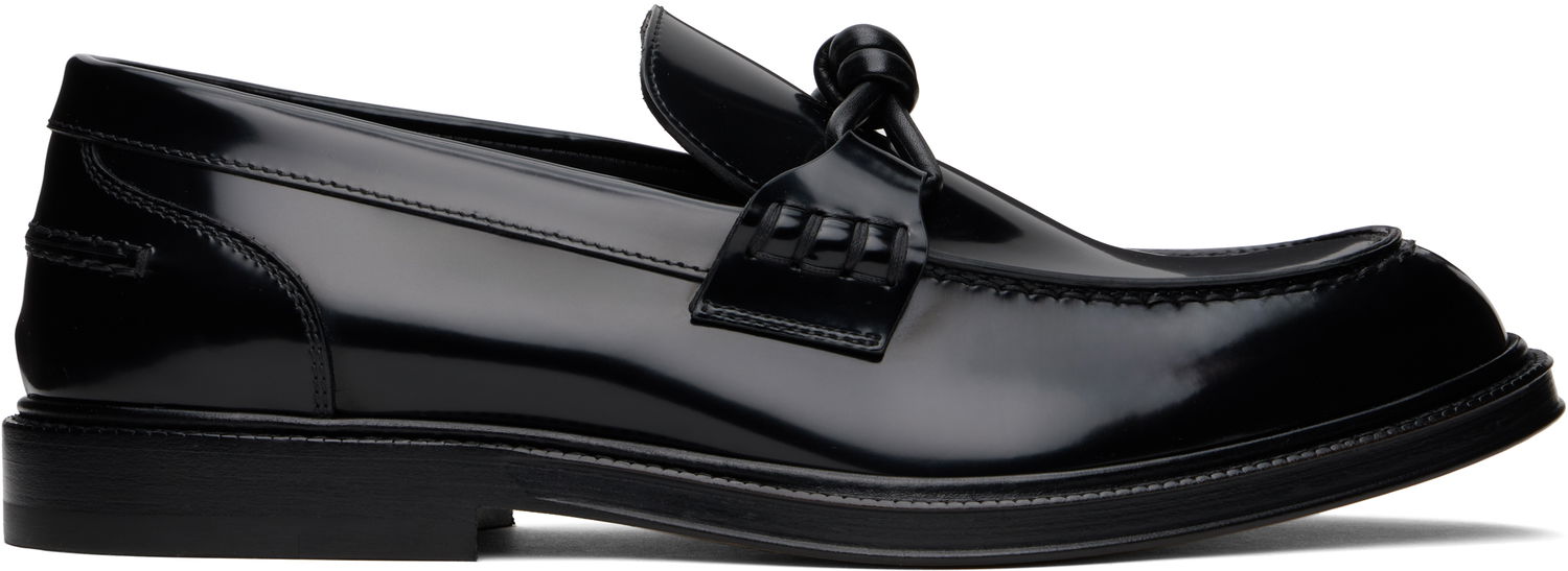Tenisky a topánky Bottega Veneta Bottega Veneta Astaire Knotted Loafers Čierna | 816611V2CM01000, 0