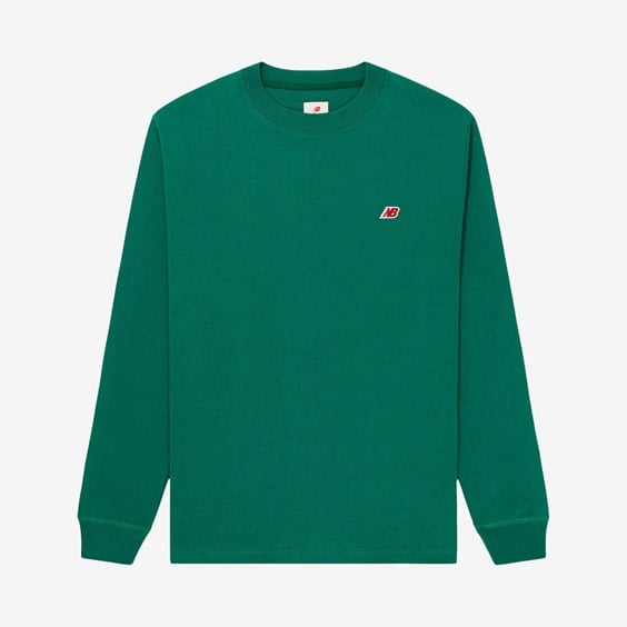 Sveter New Balance Made In Usa Core T-shirt Zelené | MT21542ECS, 0