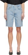 AGOLDE 90's Distressed Denim Shorts