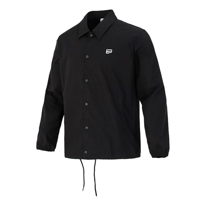 Vetrovka Puma Woven Coach Jacket Čierna | 532172-01