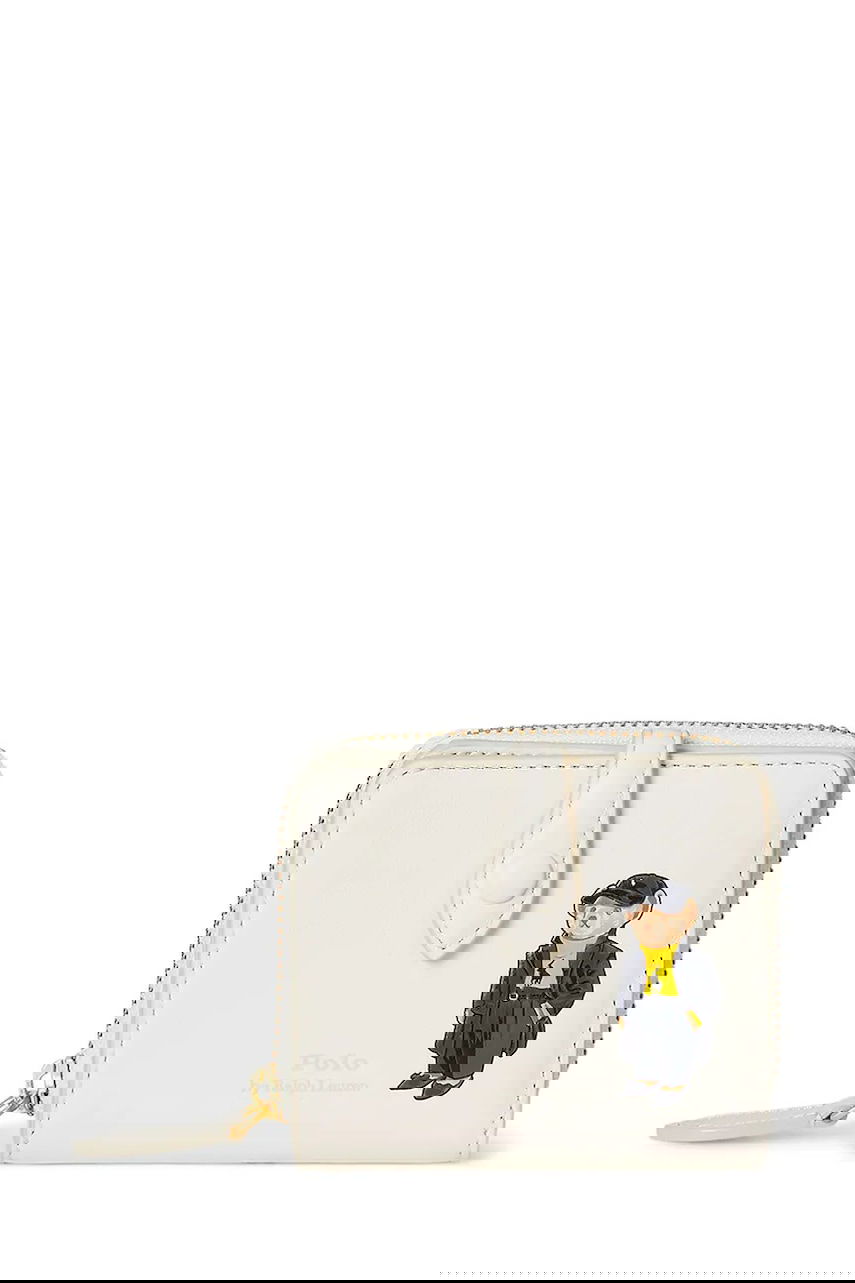 Peňaženka Polo by Ralph Lauren Polo Bear Zip-Around Wallet Biela | 427980480, 0