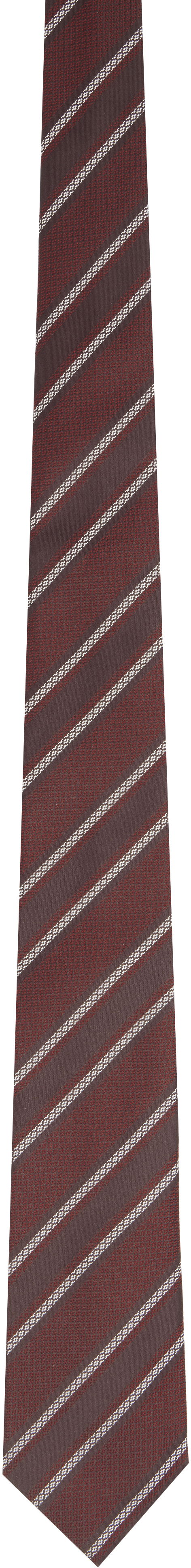 Šál Tiger of Sweden Tiger of Sweden Lineman Tie Hnedá | T72682001, 0