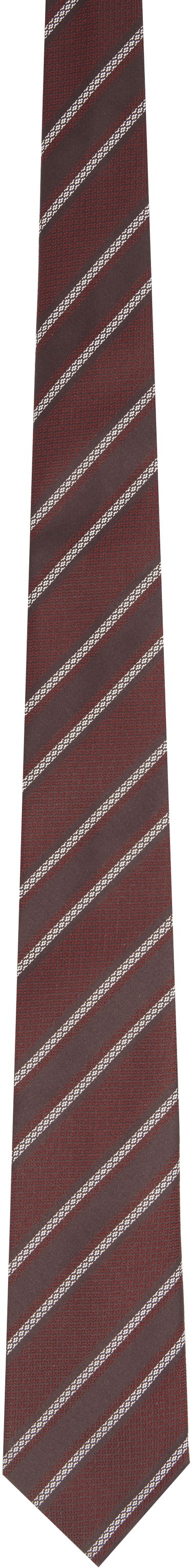 Šál Tiger of Sweden Tiger of Sweden Lineman Tie Hnedá | T72682001, 0
