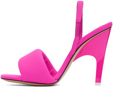 Starostlivosť o obuv The Attico Attico Rem Heeled Slingback Sandals Ružová | 236WS522 E075, 2