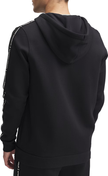 Mikina Under Armour UA Icon Fleece FZ Taping Hoodie Čierna | 1390298-001, 1