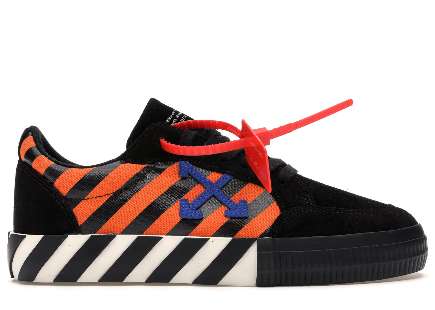 Tenisky a topánky Off-White Low Vulc "Black Orange" Oranžová | OMIA085R20C210181930, 0
