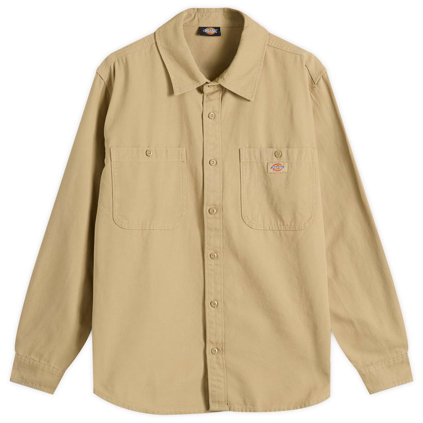 Košeľa Dickies Canvas Shirt, Size Large Béžová | DK0A87PR0DS1