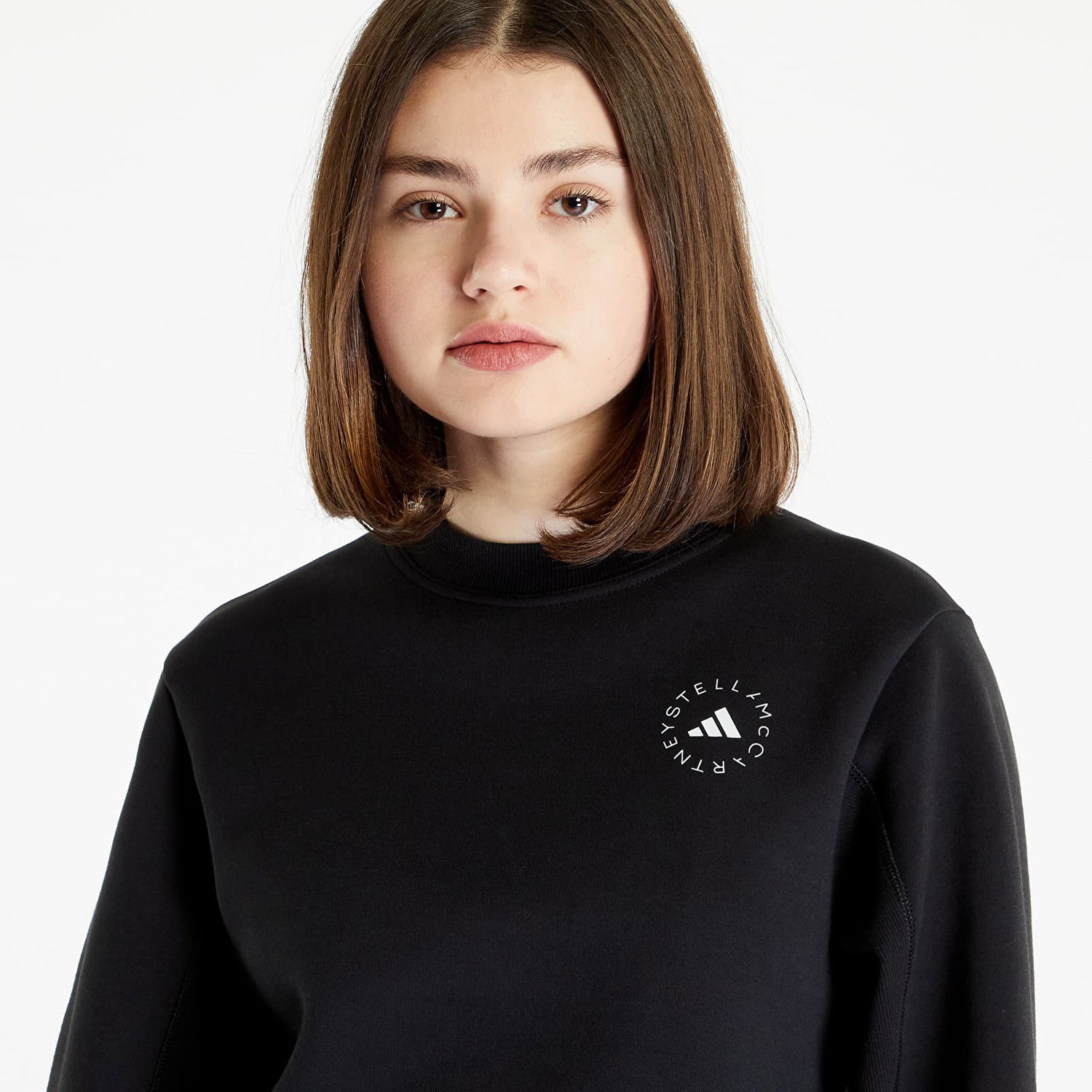 Mikina adidas Performance Sportswear Sweatshirt by Stella McCartney Čierna | HR9172, 0