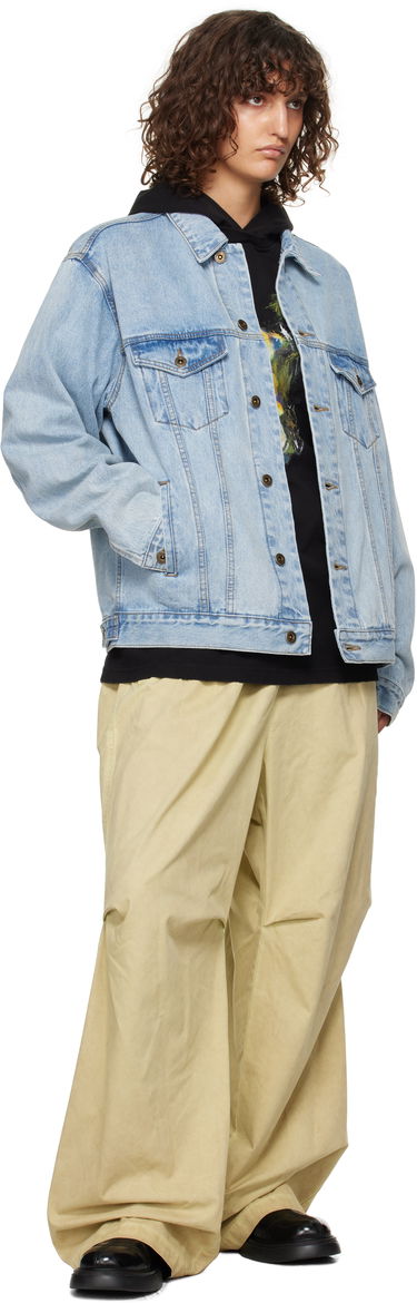 Bunda We11done We11done Monster Pony Denim Jacket Modrá | WD-DJ3-24-317-U-BL, 3