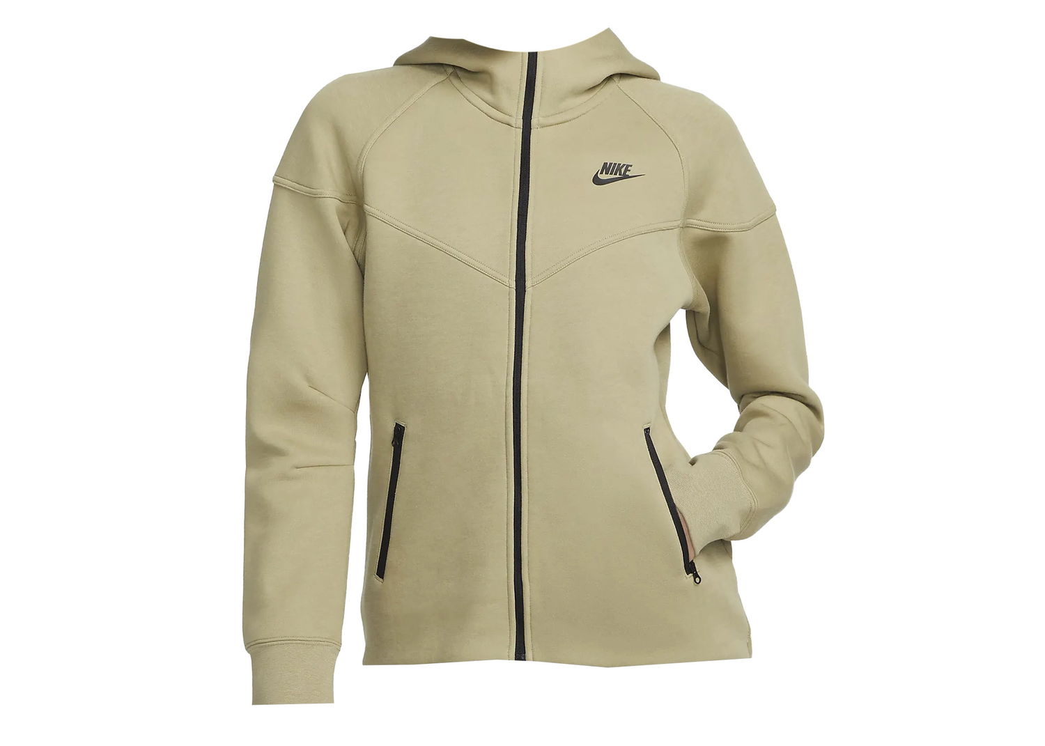 Mikina Nike Sportswear Tech Fleece Windrunner Full-Zip Hoodie Neutral Olive/Black Zelené | FB8338-276, 0