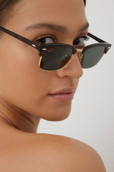 Slnečné okuliare Ray-Ban Ray-Ban Clubmaster Square Sunglasses Hnedá | 0RB3916, 7