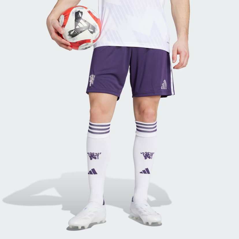 Šortky adidas Performance Manchester United 25/26 Away Shorts Fialová | KA5443