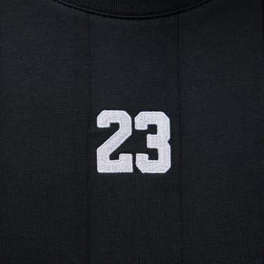 Tričko Jordan Brooklyn Loose-Fit T-Shirt with 23 and Vertical Stripes Čierna | HV0399-010, 2