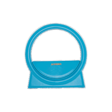 Kabelka Jacquemus Le Sac Rond Handbag Tyrkysová | 221BA015 3000 340, 0