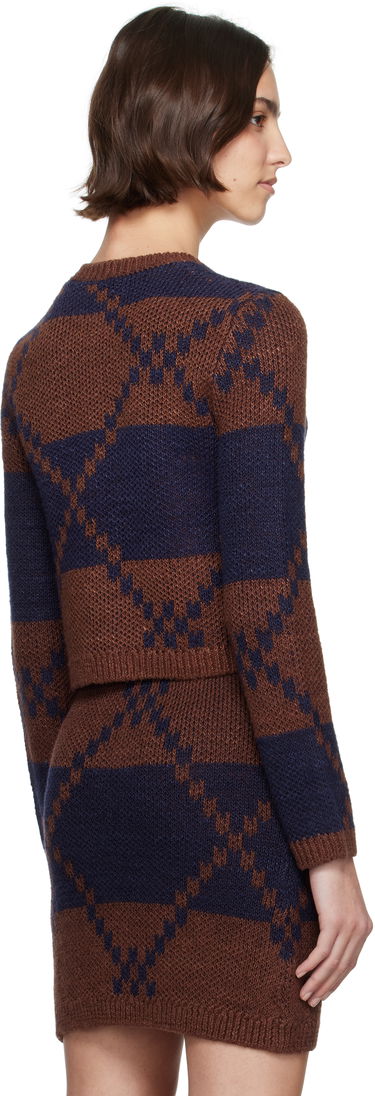 Sveter JW Anderson JW Anderson Fairisle Knit Cardigan Hnedá | KW1411-YN0439, 2