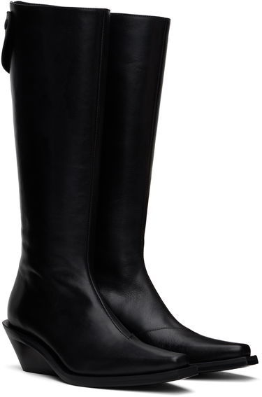 Šaty Ann Demeulemeester Ann Demeulemeester Auke Pointy Tall Boots Čierna | 2402-W-R35-LT141-099, 3